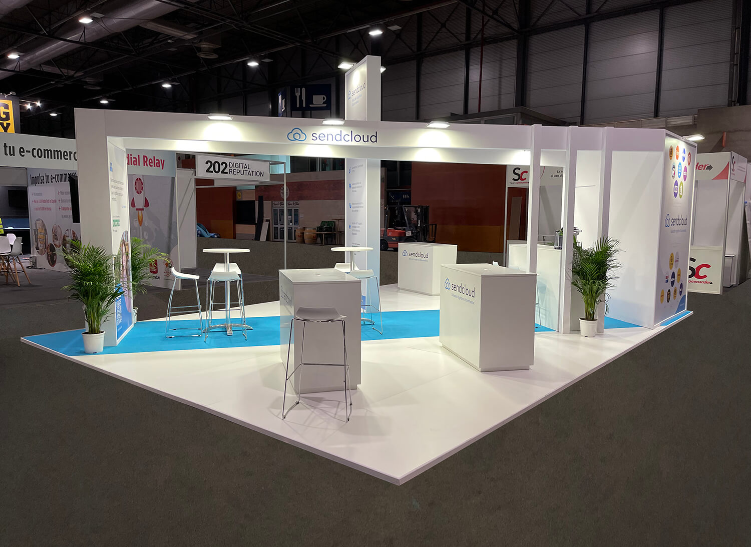 Diseño y montaje de stands para eventos